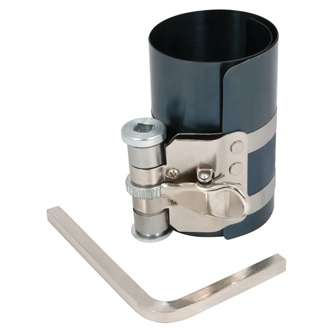W80572 – PERFORM TOOL Piston Ring Compressor, Adjustable 2-1/8 To 5 Inch Diameter